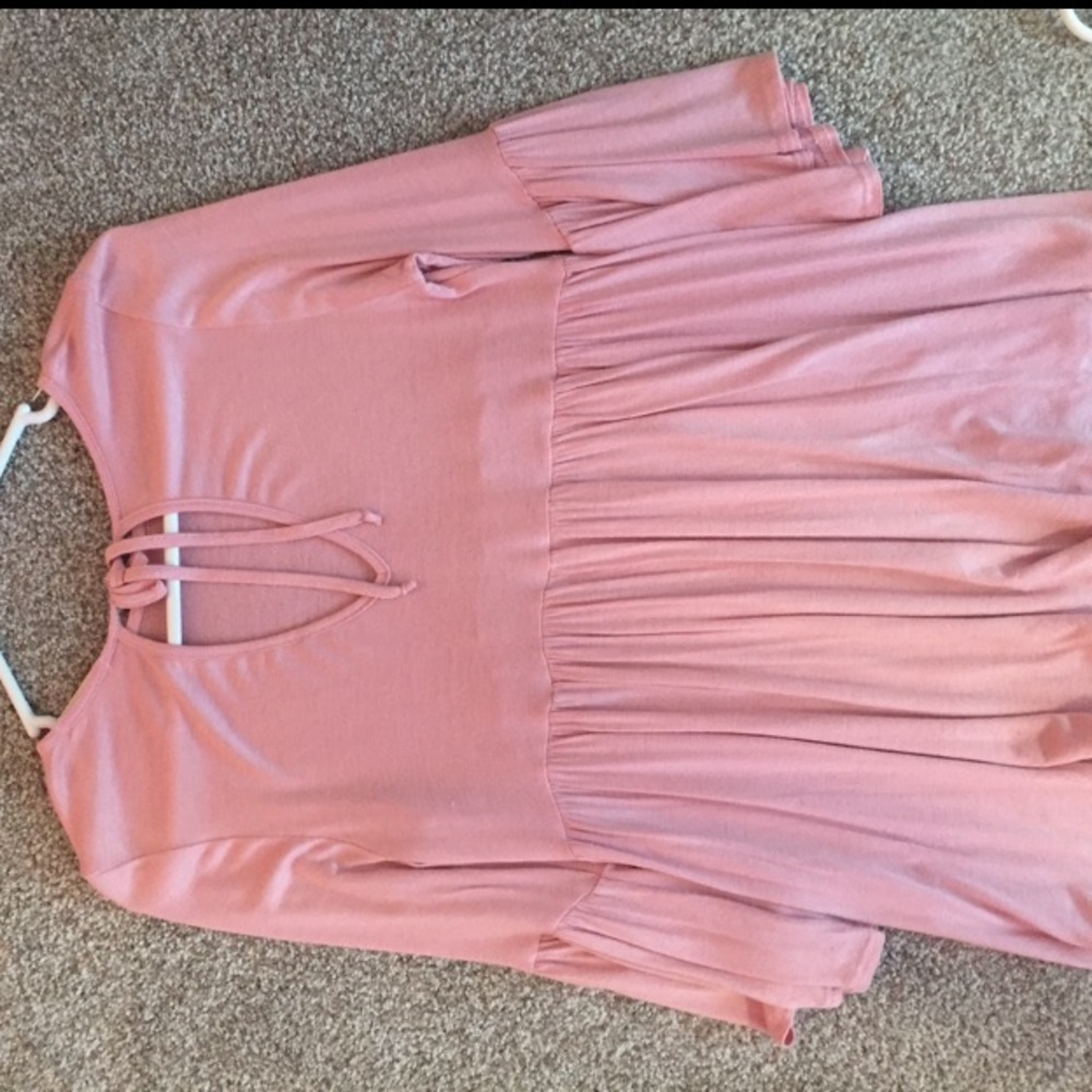 Rose Flowy Blouse